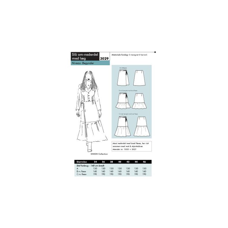 Onion 3029 Sl-om nederdel med lg